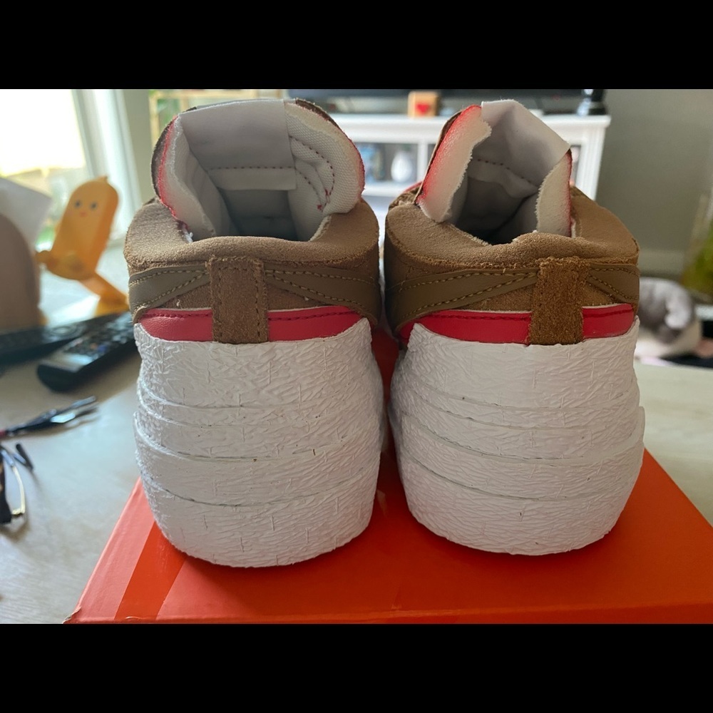 Nike Blazer Low Sacai British Tan - Picture 6 of 6